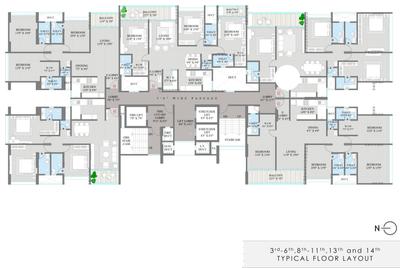 Project Image of 1045.61 - 1543.0 Sq.ft 3 BHK Apartment for buy in Ranawat Aura Aiwa