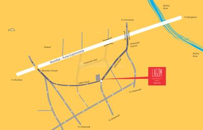 Project Image of 1105 Sq.ft 2 BHK Apartment / Flat for sale in Wakad for Rs. 9000000
