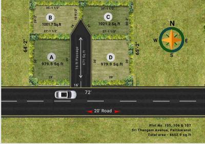 Project Image of 979.5 - 1200.0 Sq.ft Residential Plot Plot for buy in MGP Prosper