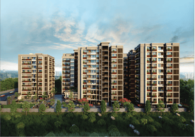Project Image of 630.44 - 953.04 Sq.ft 2 BHK Apartment for buy in Savaliya Krish Luxuria