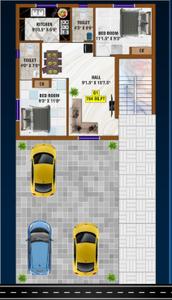 Project Image of 764.0 - 933.0 Sq.ft 2 BHK Apartment for buy in Bharathi Sai Petals