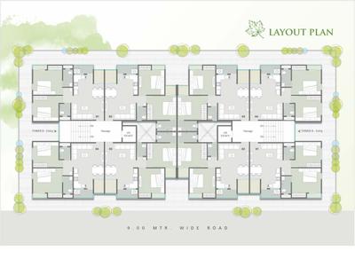 Project Image of 0.0 - 700.0 Sq.ft 2 BHK Apartment for buy in Aaditya Green