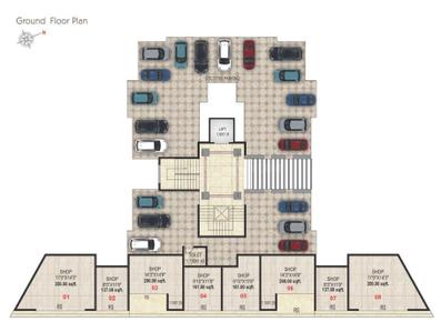 Project Image of 601.7 - 605.69 Sq.ft 2 BHK Apartment for buy in Renuka Prasanna