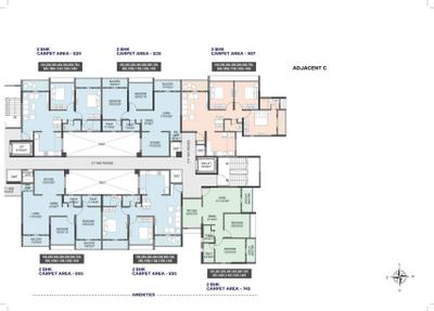 Project Image of 745.0 - 1101.0 Sq.ft 2 BHK Apartment for buy in Yashada Dreamsong