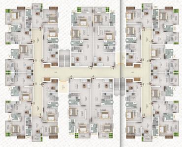 Project Image of 284.0 - 2676.0 Sq.ft 1 BHK Apartment for buy in ASD City Corner