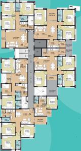 Project Image of 575.0 - 864.0 Sq.ft 2 BHK Apartment for buy in Avinash Pride Phase I