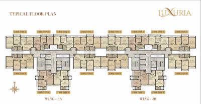 Project Image of 423.67 - 683.41 Sq.ft 1 BHK Apartment for buy in Vihang Luxuria