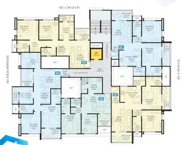 Project Image of 263.0 - 880.0 Sq.ft 1 BHK Apartment for buy in HPC Sai Paradise