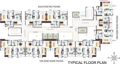 Project Image of 612.0 - 982.0 Sq.ft 2 BHK Apartment for buy in Pushpak Larkins 315 Fio A