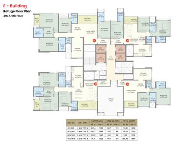 Project Image of 797.0 - 1898.0 Sq.ft 2 BHK Apartment for buy in WYCE Exclucity E F I