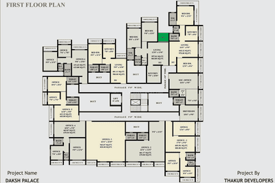 Project Image of 385.0 - 895.0 Sq.ft 1 RK Apartment for buy in Thakur Daksh Palace