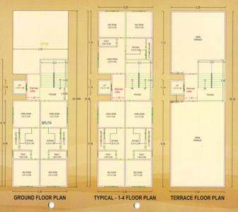 Project Image of 346.97 - 441.75 Sq.ft 1 BHK Apartment for buy in Buildwell Shree Harikrushna Park Apartment