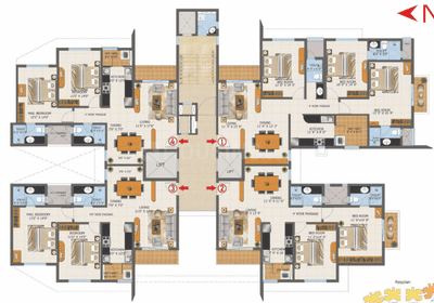 Project Image of 970.0 - 3524.0 Sq.ft 1 BHK Apartment for buy in Nagpur Integrated First City Project