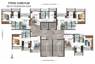 Project Image of 304.0 - 558.0 Sq.ft 1 BHK Apartment for buy in Vighanhartha Sankalp Residency Building No A 1