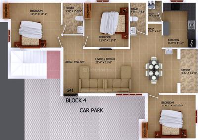 Project Image of 436.0 - 1392.0 Sq.ft 1 BHK Apartment for buy in Alapana Panchatara