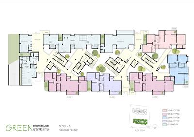Project Image of 868.86 - 1143.34 Sq.ft 2 BHK Apartment for buy in Green Storeys