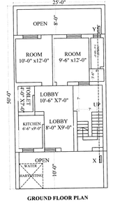 Lariya Valley Phase 1 Block 3 Cluster Plan for ground Floor 1