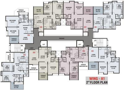 Project Image of 296.0 - 581.0 Sq.ft 1 BHK Apartment for buy in Shree Lake Life Phase 1