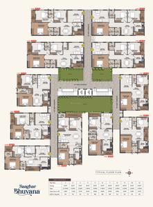 Project Image of 1269.5 - 1755.59 Sq.ft 2 BHK Apartment for buy in Saaghar Bhuvana