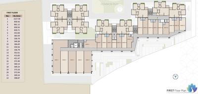 Project Image of 757.46 - 765.31 Sq.ft 3 BHK Apartment for buy in PNP The Capital