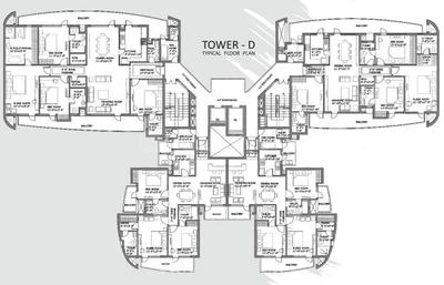 Project Image of 1785.0 - 3150.0 Sq.ft 3 BHK Apartment for buy in Chintels Paradiso