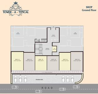 Project Image of 676.19 - 931.4 Sq.ft 2 BHK Apartment for buy in Varni Celebration Heights