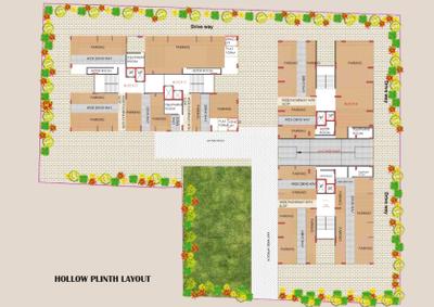 Project Image of 911.81 - 920.74 Sq.ft 3 BHK Apartment for buy in V Gajjar Snehal Exotica