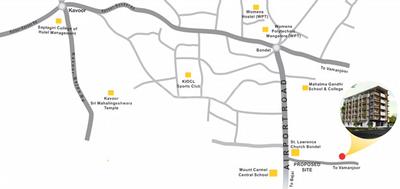 Project Image of 460.0 - 955.0 Sq.ft 1 BHK Apartment for buy in S Cube Residency