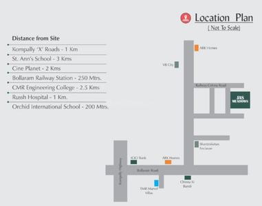 Project Image of 1135.0 - 1195.0 Sq.ft 2 BHK Apartment for buy in Mulluri Jas Meadows
