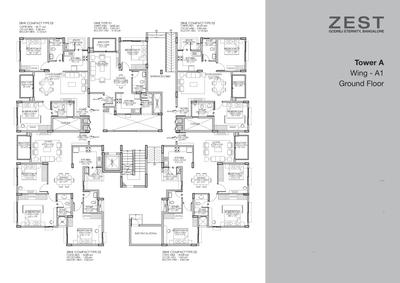 Project Image of 711.0 - 1938.0 Sq.ft 1 BHK Apartment for buy in Godrej Eternity