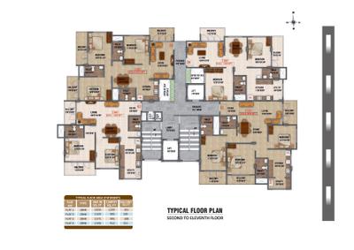 Project Image of 1320.0 - 1830.0 Sq.ft 2 BHK Apartment for buy in Archana Signature