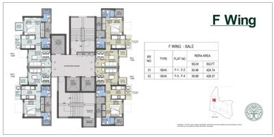 Project Image of 424.74 - 686.62 Sq.ft 1 BHK Apartment for buy in Shraddha Park City