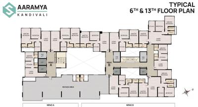 Project Image of 394.0 - 1628.0 Sq.ft 1 BHK Apartment for buy in Sayba Aaramya