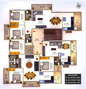 Project Image of 652.0 - 1165.0 Sq.ft 1 BHK Apartment for buy in Adithri Sumangal