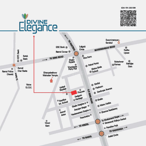 Project Image of 516.99 - 871.45 Sq.ft 2 BHK Apartment for buy in Shree Umiya Divine Elegance
