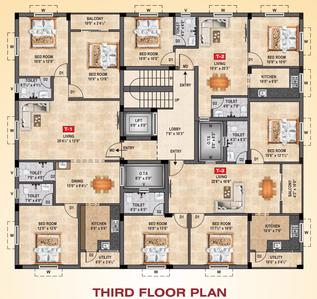 Project Image of 744.0 - 1442.0 Sq.ft 2 BHK Apartment for buy in MM Asritham
