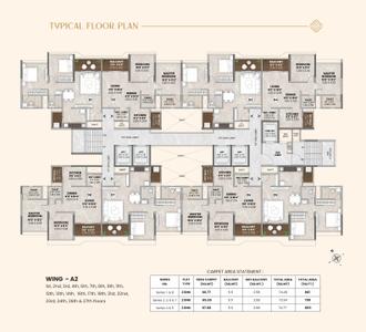 Project Image of 789.0 - 1125.0 Sq.ft 2 BHK Apartment for buy in Venkatesh Serenique Phase 1