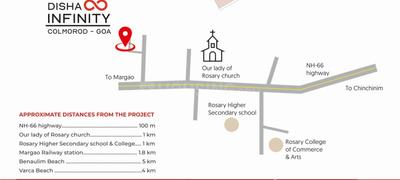 Disha Infinity Location Plan 1