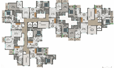 Project Image of 328.73 - 469.0 Sq.ft 1 BHK Apartment for buy in Sarvam