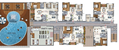 Project Image of 1704 Sq.ft 3 BHK Apartment / Flat for sale in Whitefield for Rs. 16200000