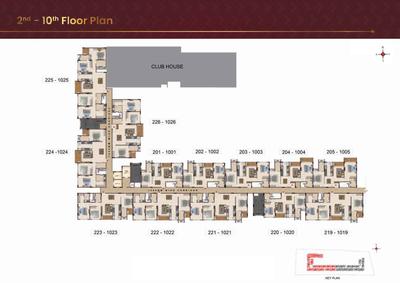 Project Image of 788.0 - 2268.0 Sq.ft 1 BHK Apartment for buy in Casagrand Keatsway