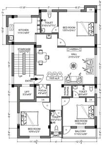 Project Image of 0.0 - 1525.0 Sq.ft 3 BHK Apartment for buy in Green Aadityaa Enclave