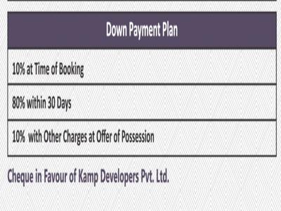 Kamp Dwarka Convention Studios Payment Plan and Price list 1