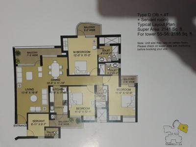 Project Image of 1095.0 - 2095.0 Sq.ft 2 BHK Apartment for buy in Eldeco Swagatam