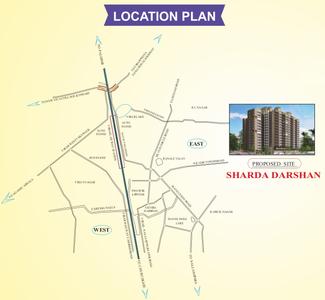 Project Image of 360.0 - 485.0 Sq.ft 1 BHK Apartment for buy in Sharda Darshan