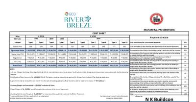 Project Image of 626.0 - 777.0 Sq.ft 2 BHK Apartment for buy in Geo River Breeze