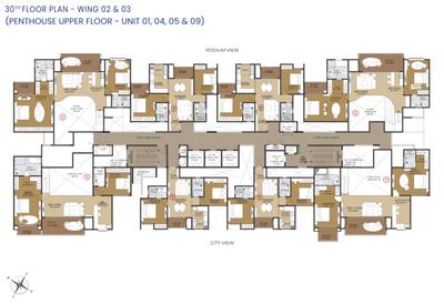 Project Image of 1097.0 - 4131.0 Sq.ft 2 BHK Apartment for buy in Northern Lights By Puravankara KVN