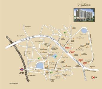 Project Image of 608.0 - 1100.0 Sq.ft 2 BHK Apartment for buy in Sheth Athena