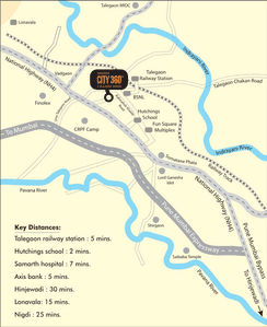 Project Image of 555.0 - 869.0 Sq.ft 1 BHK Apartment for buy in Mantra City 360
