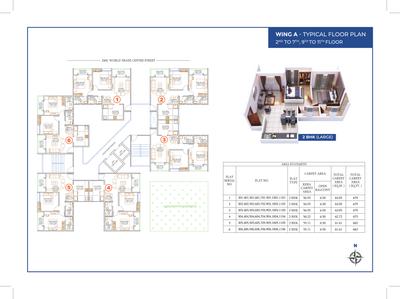 Project Image of 400.74 - 774.36 Sq.ft 1 BHK Apartment for buy in Roshan Milestone Wing A